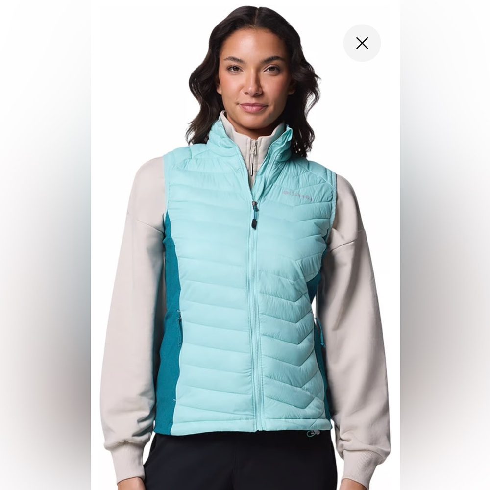 COLUMBIA  NWT Powder Pass II Hybrid Vest - Women's size medium